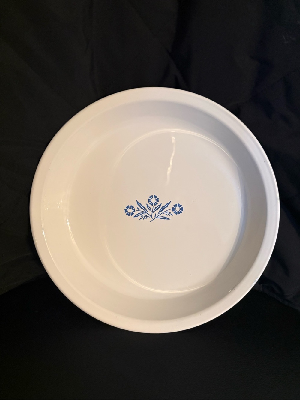Corningware Blue Cornflower P-309 pie plate